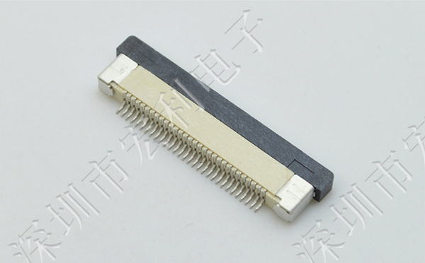 麻豆91在线免费观看 FFC/FPC扁平电缆插座 连接器 0.5MM连接器 9P 抽屉式 下接