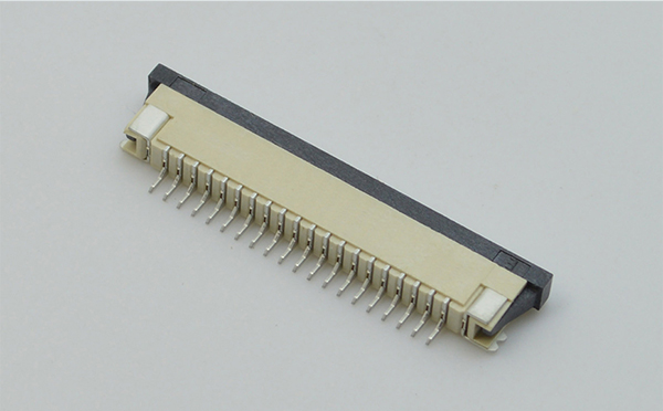 麻豆免费电影 扁平软排线插座1.0MM 13P卧贴片下接抽屉式 可开票