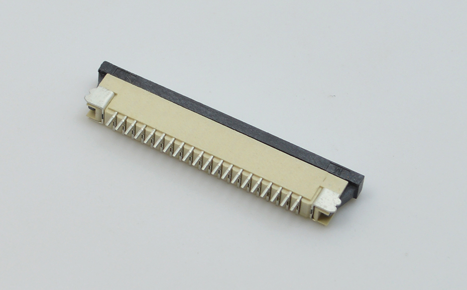 FFC软排线接插件 麻豆免费电影 间距1.0MM-16p 上接拉锁