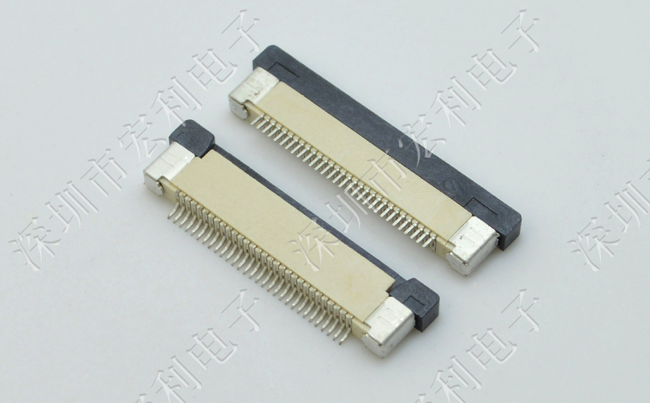 FFC/麻豆免费电影 45p 45pin 0.5mm间距 FPC座 抽屉式上接 排线插座