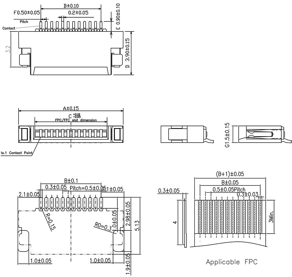 0.5 H1.5 雙麵接 0.5 H1.5 雙麵接