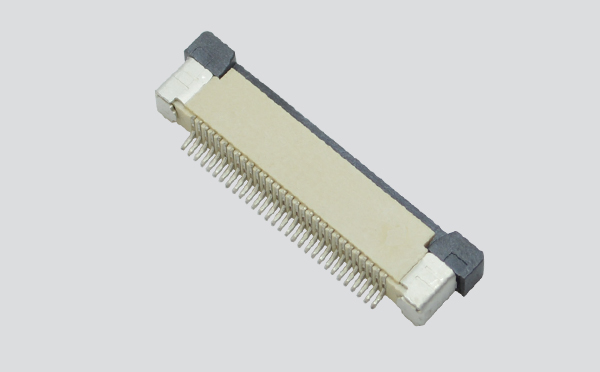 ffc/fpc排线座37pin抽屉式上接触0.5间距 H2.0厚PCB板贴片插座,麻豆91在线免费观看